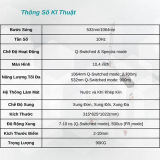 Máy Điều Trị Nám, Sắc Tố ACTIVO Q-SWITCHED ND-YAG