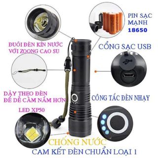 ĐÈN PIN SIÊU SÁNG POLICE CHỐNG NƯỚC S39