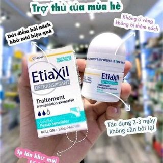 LĂN KHỬ MÙI ETIAXIL MÀU XANH ĐẶC TRỊ HÔI NÁCH CHO DA NHẠy CẢM -15ml