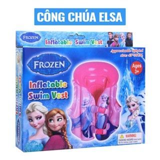 Áo phao bơm hơi in hình vui nhộn cho bé dưới 30kg,hàng hộp cao cấp SPIDER MAN , THOMAS,CARS , DISNEY