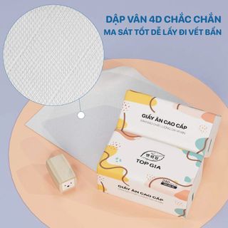 THÙNG 20 GÓI KHĂN GIẤY RÚT ĐA SẮC TOP GIA