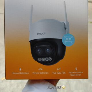 Camera Wifi IMOU S7DP 3K 5MP (Cruiser Z | Zoom 12X | Outdoor | FullColor | Tích hợp LOA, đàm thoại 2 chiều)