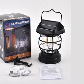 ĐÈN LỒNG CẮM TRẠI PIN NĂNG LƯỢNG JD- 7802