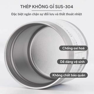 LY GIỮ NHIỆT INOX 600ML GOOG MORNING