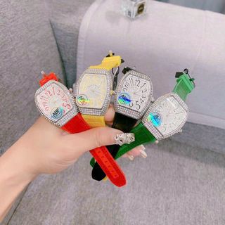 SALE BỎ MẪU ĐỒNG HỒ NỮ THỜI TRANG FRANZ MULER MẶT FULL ĐÁ