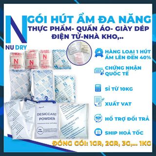 GÓI HÚT ẨM SILICA GEL
