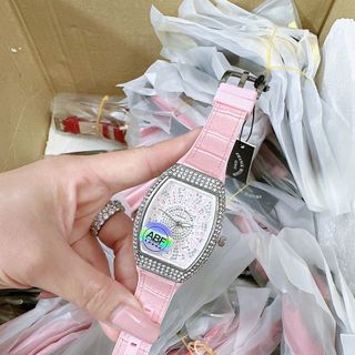 SALE BỎ MẪU ĐỒNG HỒ NỮ THỜI TRANG FRANZ MULER MẶT FULL ĐÁ