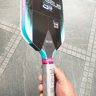 Vợt pickleball Joola 3s perseus chip NFC bản giới hạn siêu cấp, mặt vợt nhám Carbon, logo nhôm phay xước