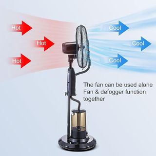 QUẠT PHUN SƯƠNG 16 INCH 3 TỐC ĐỘ BÌNH CHỨA NƯỚC LỚN