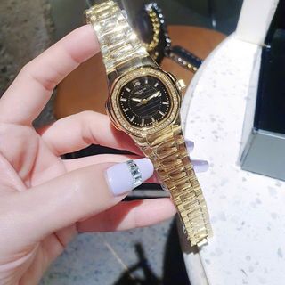 SALE BỎ MẪU XẢ KHO ĐỒNG HỒ NỮ THỜI TRANG HOT TREND PATEC MẶT VUÔNG VIỀN HỘT