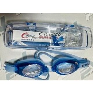 kính bơi có độ cận người lớn trẻ em trên 40kg CLEACCO kính bơi dùng cho người cận thị từ 2-6 độ