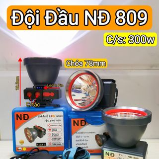 ĐÈN ĐỘI ĐẦU SIÊU SÁNG CÔNG SUẤT 300W NĐ 809