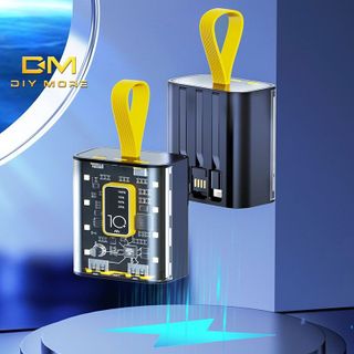 SẠC DỰ PHÒNG 10W DUNG LƯỢNG LỚN TRONG SUỐT