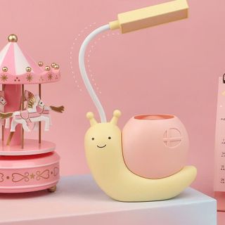 ĐÈN HỌC ĐỂ BÀN HÌNH ỐC SÊN CHÚ SÂU