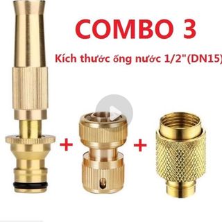 Combo 2 Đầu vòi xịt tăng áp