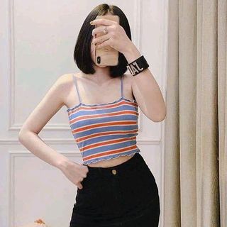 Chân váy Kaki phối xước rách, form ngắn, váy trên gối (mã: HTB85)
