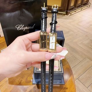 SALE BỎ MẪU ĐỒNG HỒ NỮ TRUNG CẤP YVSL DÂY DA CHỮ NHẬT giá sỉ