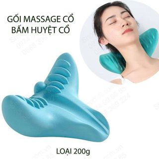 Gối Massage Cổ Vai Gáy Bằng Nhựa Mềm