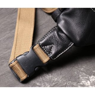 Túi đeo bụng nam da bò thật 3723