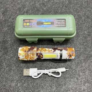 ĐÈN PIN SIÊU SÁNG LED MINI RẰN RI ZOOM XA FULL BOX