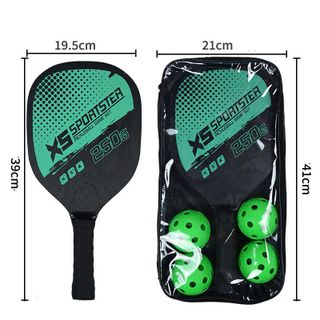 BỘ 2 VỢT PICKLEBALL KÈM 4 QUẢ BÓNG