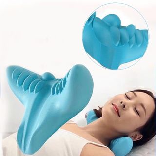 GỐI MASSAGE CỔ VAI GÁY BẰNG NHỰA MỀM