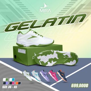 giày PICKLEBALL GIÁ RẺ  MIRA GELATIN