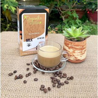 Cà Phê Organika Garden - Cà phê sữa (18gr x 15 gói) / hộp