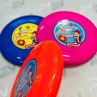 Đĩa ném đồ chơi frisbee đĩa bay ngộ nghĩnh cho trẻ em loại 20cm đồ chơi thể thao ( giao màu ngẫu nhiên )