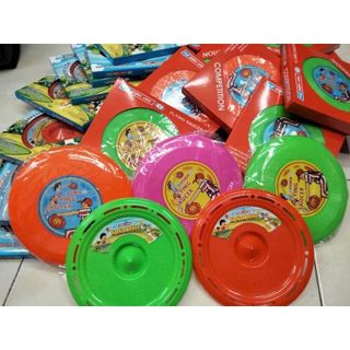 Đĩa ném đồ chơi frisbee đĩa bay ngộ nghĩnh cho trẻ em loại 20cm đồ chơi thể thao ( giao màu ngẫu nhiên )