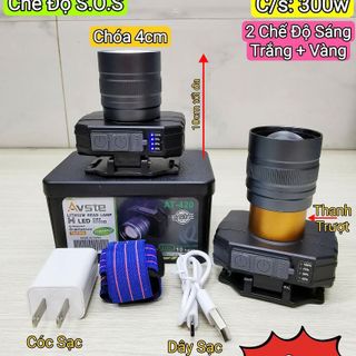 ĐÈN ĐỘI ĐẦU SIÊU SÁNG ZOOM 300W AT 420