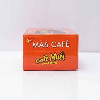 MÁ 6 - cà phê Muối - cà phê hòa tan 4in1-10 gói / hộp