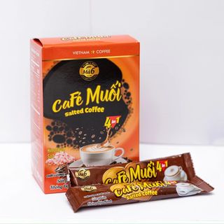 MÁ 6 - cà phê Muối - cà phê hòa tan 4in1-10 gói / hộp