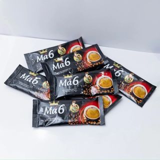 MÁ 6 CAFE 6AM -Cà phê chồn hòa tan 3in1 ( 10 gói/ hộp- 32 hộp/ thùng )