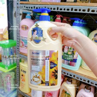 Sữa Tắm Sroget Whitening 1L5 Thơm Ngất Ngay