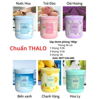Sáp Thơm Phòng Khử Mùi Phòng Ngủ Nhà Vệ Sinh Toilet Ô Tô Với Mùi Hương Tự Nhiên 190g Siêu Tiện Lợi