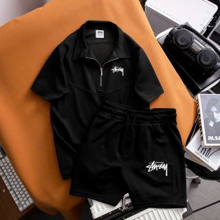 Set Bộ Polo nam.  Chất liệu mè cotton mịn co giãn tốt,mặc thoáng mát