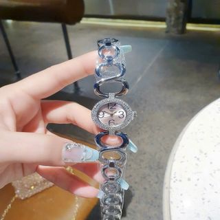 SALE BỎ MẪU ĐỒNG HỒ NỮ THỜI TRANG TISỚT DÂY LẮC MẶT OVAN VIỀN HỘT