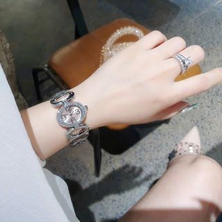 SALE BỎ MẪU ĐỒNG HỒ NỮ THỜI TRANG TISỚT DÂY LẮC MẶT OVAN VIỀN HỘT