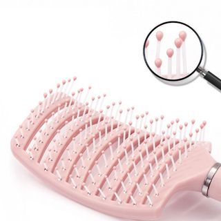 Lược Chải Tóc Đệm Khí Mát Xa Da Đầu Tạo Kiểu Tóc Xoăn Dài Đặc Biệt Cho Nữ Tiện Lợi