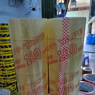 BĂNG KEO TRONG – DÍNH CHẮC – CUỘN DÀI – GIÁ RẺ! 800GAM