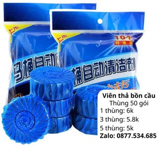 Viên thả bồn cầu Khử Mùi nhà vệ sinh Tẩy Bồn Cầu Thế Hệ Mới 2in1 Viên Thả thả bồn cầu thơm Toilet Diệt Khuẩn