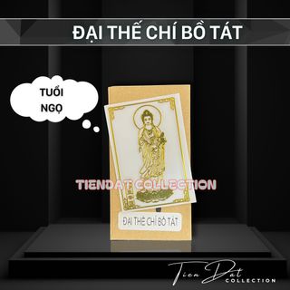 Linh Phù 8 Vị Phật Bản Mệnh Dán Điện Thoại Bỏ Bóp Ví Cầu Bình An May Mắn