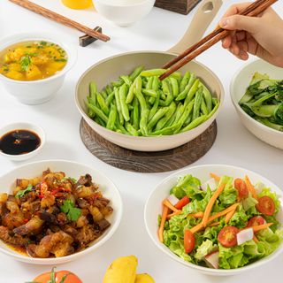 Chảo rán nhôm chống dính Luna - AMERCOOK size 24cm Chảo rán chống dính Ceramic dùng cho mọi loại bếp