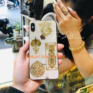 [Đủ mẫu] Linh Phù Dán Điện Thoại Tây Tạng Dán Điện Thoại IPad Bỏ Bóp Ví Cầu Tài Lộc Bình An May Mắn