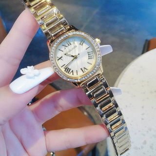 SALE BỎ MẪU ĐỒNG HỒ NỮ THỜI TRANG MKORS MẶT BẦU SỐ LA MÃ