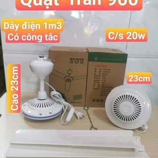 QUẠT TRẦN 3 CÁNH DÂY DÀI 1M3 MÃ 900