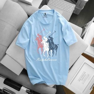Áo thun cổ tròn xuất khẩu 3 con ngựa