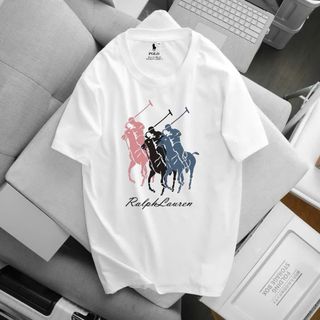 Áo thun cổ tròn xuất khẩu 3 con ngựa
