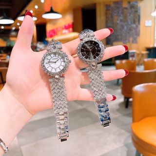 SALE BỎ MẪU ĐỒNG HỒ NỮ THỜI TRANG GUET DÂY ĐÍNH HỘT FULL DÂY